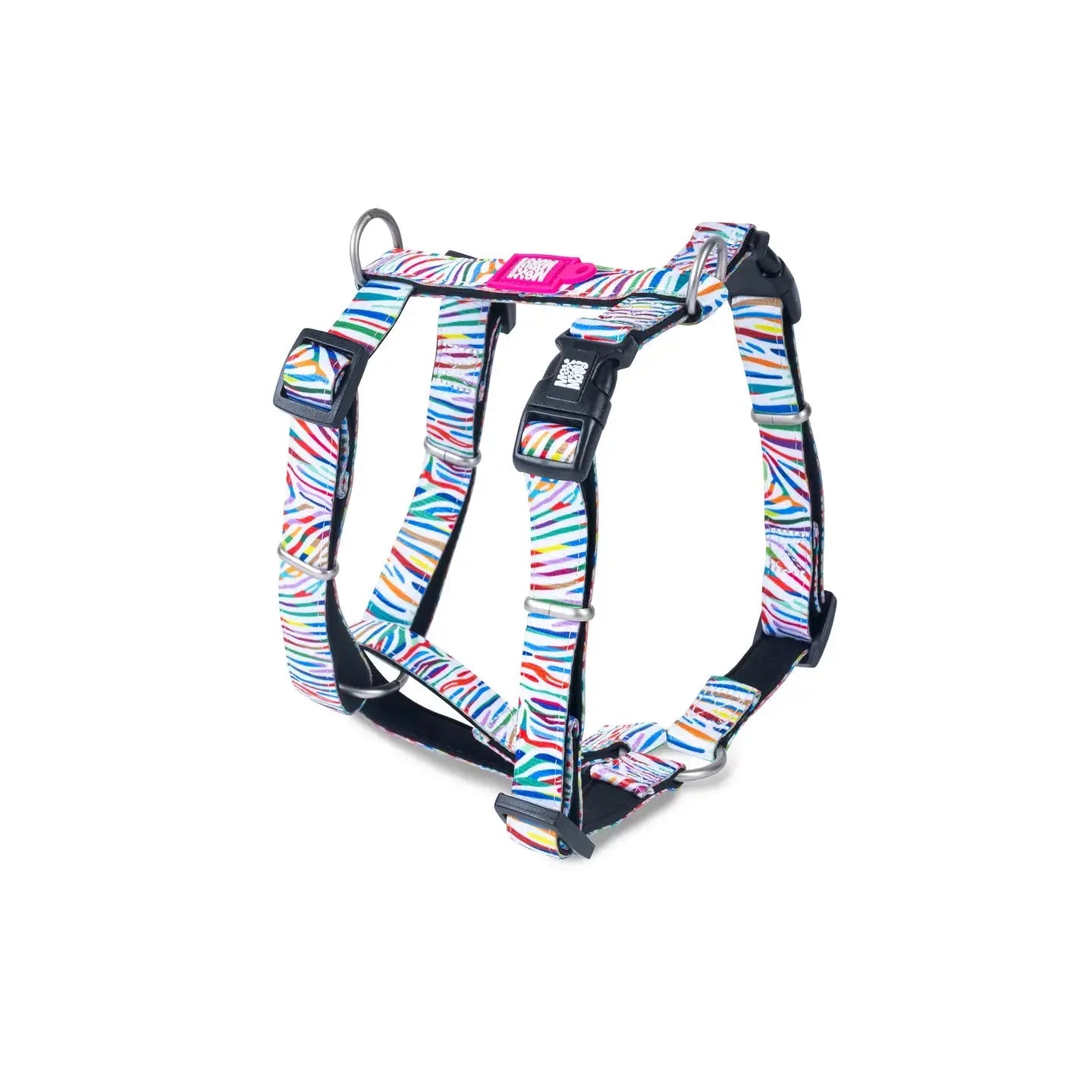 Harnais Zèbre multicolore Max & Molly