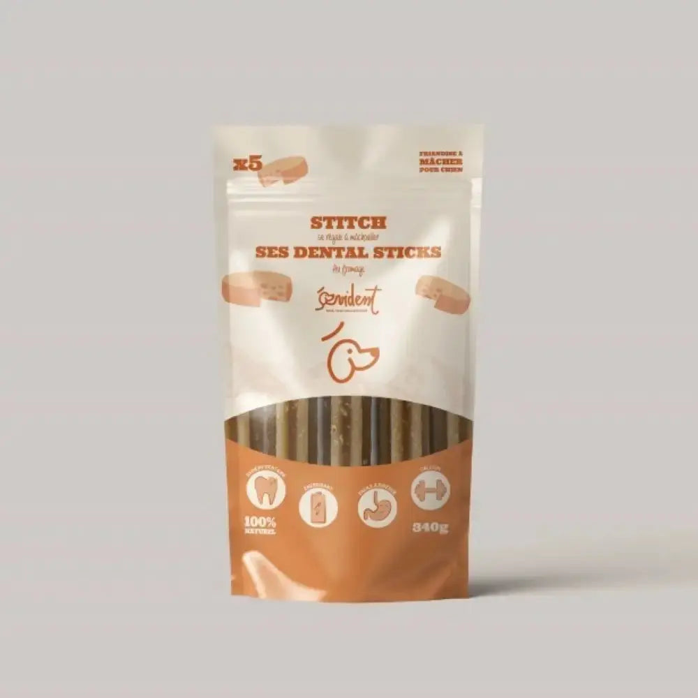 Sticks Dentaires au fromage pour chien 130 g