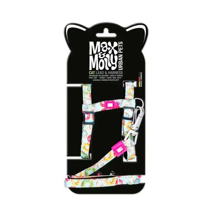 Ensemble harnais et laisse pour chat Max & Molly Zoopet Shop