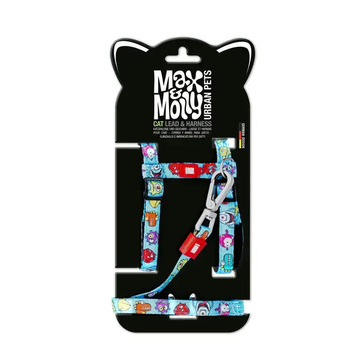 Ensemble harnais et laisse pour chat Max & Molly Zoopet Shop