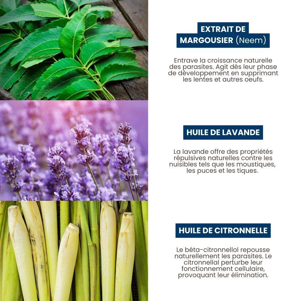 5 pipettes répulsives Spot-on 1 ml PURALIA UKAL GREEN