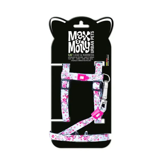 Ensemble harnais et laisse pour chat Max & Molly Zoopet Shop