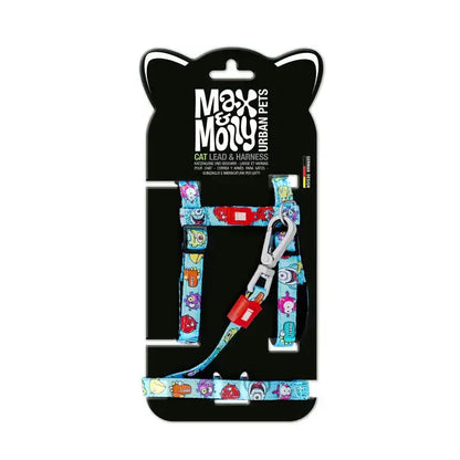 Ensemble harnais et laisse pour chat Max & Molly Zoopet Shop